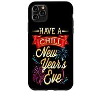 Anillo en el Regalo de Año Nuevo Have a Chill Nochevieja Carcasa para iPhone 11 Pro MAX
