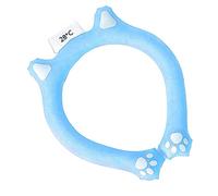 Anillo Enfriamiento el Cuello, Envolturas para el Cuello que Se Pueden Usar, Enfriador de Manos Libres Reutilizable Banda el CuelloHielo Inteligente Todos para el Calor del Verano (Azul)
