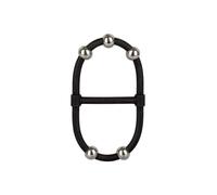 Anillo fálico de silicona doble anillo de cock para el pene mejor erección...