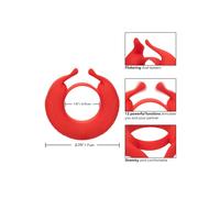 Anillo fálico retardante vibrante clítoris cock anillo de silicona retardante