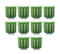 Anillo Fijación Plantas Acuáticas - 10Piezas Cesta PP para Vegetación De Acuario, Kit Soporte Fuerte para Flora En Pecera | Contenedores con Peso Y Hierba Acuática Viva,Decoración Paisajística