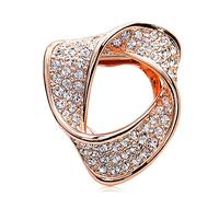 Anillo for bufanda, broche for, hebilla for camiseta, de seda for mujer