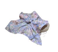 Anillo for el cabello con letras y lazo floral, cuerda elástica for el cabello for mujeres, accesorios elegantes for el cabello(Blue)