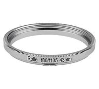 Anillo Fotodiox Paso, Bayoneta III (bahía 3) - 43 mm Adaptador de Filtro para Rolleiflex Rollei TLRs con 80 mm f2,8 Take Lente