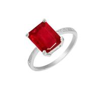 Anillo grande de corte de bloque personalizado para hombre y mujer, talla 9, 2 anillos de dedo para mujer, D, Metal, Sin piedra preciosa