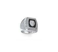 ANILLO GUESS - LION KING Color: Plata/Size: 62,00