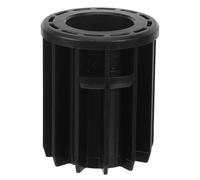 Anillo Guía de Elevación de Gas para Silla de Oficina, Plástico Negro | Inserto Fijo para Cilindro Estándar, Mejora Estabilidad y Corrige Hundimiento, Recambio para Sillas Oficina