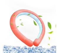 Anillo hielo para cuello | Anillo cuello gel enfriamiento | Tubo enfriamiento para cuello | Cuello reutilizable cuello tubo frío | Tubos enfriamiento frío gel verano ligero para caminar y ciclismo