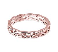 Anillo hueco europeo y americano anillo de cola de compromiso para mujeres Los anillos póster enmarcado, 8, Cobre, Sin piedras preciosas