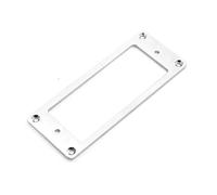 Anillo Humbucker for pastilla de Base plana de Metal, estilo Mini, 2 uds., for montaje de guitarra eléctrica, marco interior, 69mm x 29,2mm, cromado/negro/dorado(Chrome 2Pcs)