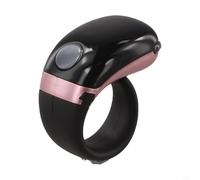 Anillo inteligente conectado por Bluetooth con pantalla digital para contar recordatorios de tiempo y monitoreo diario de hábitos (dorado)