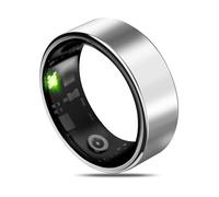 Anillo inteligente de salud para mujeres y hombres, rastreador de fitness con frecuencia cardíaca, oxígeno en sangre, presión arterial, monitoreo del sueño, contador de pasos, impermeable IP68 para