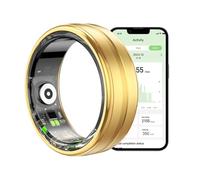 Anillo Inteligente Hombres Y Mujeres Con Bluetooth, Resistente Al Agua Hasta 5ATM, Rastreador De Actividad Física, Control De Salud Y Pasos, Smart Ring Deportivos Livianos Para Android E IOS ,9,A