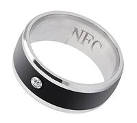 Anillo Inteligente Multifunción Magic NFC, Diseño Elegante para Acceso a Teléfonos Móviles y Gestión de Información Personal (Talla 11)