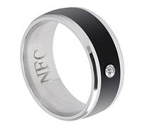 Anillo Inteligente NFC Multifunción, Elegante y Portátil para el Intercambio Seguro de Datos y la Gestión de Aplicaciones, Uso Diario (Talla 11)