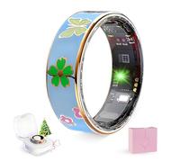 Anillo inteligente para mujeres y hombres, anillos de pareja, anillo de fitness, rastreador de anillos de salud con monitor de frecuencia cardíaca, anillo de sueño, anillo lindo, anillo de paso, para