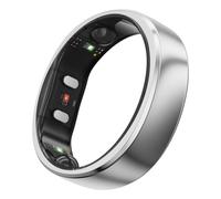 Anillo inteligente RingConn Gen 2 Air talla 13 Bluetooth IP68 batería 10 días Plata