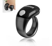 Anillo inteligente Tasbih Zikr, contador de oraciones ajustable, 3 tamaños 18-22 mm, compatible con aplicación, resistente al agua, pantalla