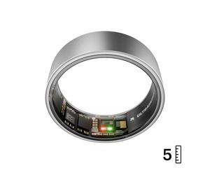 Anillo inteligente Ultrahuman Ring AIR Talla 5 Bluetooth 5.0 IPX7 Titanio Autonomía 6 días Android iOS Sensor de oxígeno