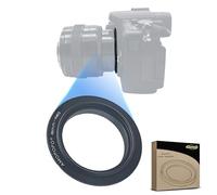 Anillo inverso de lente macro de 49 mm a m4/3 compatible con Panasonic G1, G2, G3, G5, G9, GH1GF2, GF3, GF5, GF6, GF7, GF8, GM5, GX1, GX2, GX7, G90, G91, con lente de rosca de filtro de 49 mm. Macro Shoot(49 mm-m4 /3)