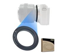 Anillo inverso de lente macro de 49 mm a NEX compatible con Sony E NEX-5T NEX-3N NEX-6 NEX-5N NEX-5C NEX-C3 NEX-3 NEX-5 A7RIII A9 A7III A7 A7s A7R A7II, con lente de rosca de filtro de 49 mm. Macro Shoot