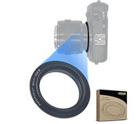 Anillo inverso de lente macro de 52 mm a EOS M compatible con cámara sin espejo Canon EOS M M1 M2 M3 M5 M6 M10 M50 M100, con lente de rosca de filtro de 52 mm. Disparo macro (52 mm-EOS M)