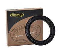 Anillo inverso macro de 58 mm a NEX. Adaptador para fotografía macro. Compatible con Sony Alpha E-Mount A6500 A6300 A5100 A6000 A5000 A3000 NEX-3 NEX-5 A7RIII A9 A7III A7 A7s A7R A7II A7II 7RII A7 SII