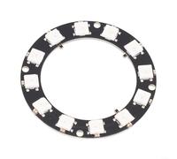 Anillo LED direccionable individual compatible con Arduino W 812 ilumina tus creaciones (12 LED)
