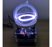 Anillo Luminiscente De Xenón De Plasma DIY, Circuito Toroidal, Anillo De Plasma, Bola De Plasma, Diámetro De La Bola 9 Cm, Para Decoración Fiestas, Señales De Advertencia En Actividades Al Aire Libre