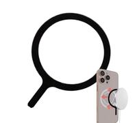 Anillo magnético - Adhesivo con imán para teléfono | Soporte de carga inalámbrica con hoja magnética para electrónica, casa, coche