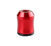 Anillo magnético de cabeza de destornillador 3 en 1, magnetiza instantáneamente las puntas del destornillador con orificio hexagonal resistente a la corrosión, impacto, evita que rueden (rojo)