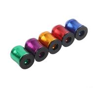 Anillo magnético de destornillador resistente para herramientas eléctricas con eje de 6,35 mm para fortalecer el agarre en piezas de metal en carcasa verde (5 piezas)