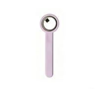 Anillo magnético de ojo de gato, herramienta de succión fuerte para esmalte de gel, efecto hueco, mango de silicona, rosa, morado, negro, 7,2 cm (morado)