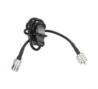 Anillo magnético EM25 de onda corta para supresión de interferencias de RF, tipo de corriente 1:1 Balun compatible con transceptores de 1,8 MHz a 30 MHz