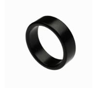 Anillo magnético fuerte negro de trucos mágicos de 18/19/20/21 mm, accesorio de mago para decoración de dedo, accesorio de mago para monedas desaparecidas, accesorios mágicos de cerca de la calle (21