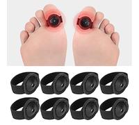 Anillo Magnético para el Dedo del Pie, 8 Piezas para Perder Peso, Anillo para el Dedo del Pie, Masajeador de Pies para Dormir, Diseño de Banda Elástica, Anillo para el Dedo del Pie con Imán Adelgazant