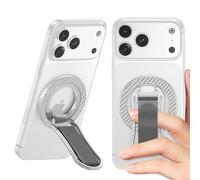 Anillo magnético para teléfono Magsafe, soporte de agarre giratorio de 360° con correa suave, soporte magnético para teléfono celular, soporte de anillo seguro para iPhone 17 Pro Max Air 16 Pro 15 14