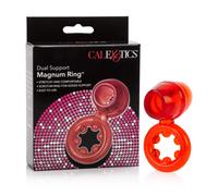 Anillo Magnum De Doble Soporte - Rojo