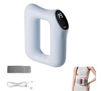 Anillo masajeador de yoga de rápida quema de grasa, anillo masajeador multifuncional mejorado 2025, 5 niveles y 3 modos (azul)