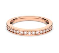 Anillo Matrix, Blanco, Acabado en oro rosa de 18 quilates 58