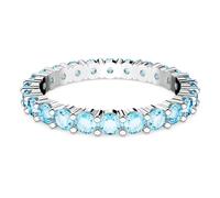 Anillo Matrix, Talla redonda, Azules, Baño de rodio 62