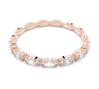 Anillo Matrix Vittore, Talla marquisa, Blanco, Acabado en oro rosa de 18 quilates 50