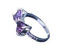 Anillo Mujer Zirconia San Valentín N.º 9