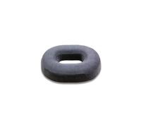 Anillo ortopédico para asiento y cojín para hemorroides - Cojín cómodo para asiento antiescaras en color gris para alivio y soporte