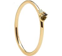Anillo P DE PAOLA Lime Blush Gold AN01-194-10 Mujer Plata piedras color