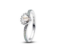 Anillo Pandora Perla Cultivada de Agua Dulce Tratada Concha Princesa Ariel 193654C01