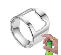 Anillo para bartender - Bartender Ring | Bartender Ring Bottle Opener | Titanium Steel Bartender Ring | Creative Beer Tool | Portable Beer Bottle Opener For Men And Women