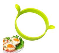 Anillo para cocinar huevos fritos | Moldeador de huevos reutilizable | Herramienta de cocina de silicona para tortitas de huevo, anillo de tortilla de doble oreja para magdalenas de huevo