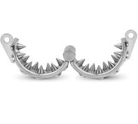 Anillo para el pene de acero inoxidable con púas CBT, anillo para el pene exprimidor de testículos, 18/36 clavos, anillo para el pene de metal, estimulación del pene, juguete sexual esclavo, 20 mm(20m