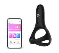 Magic Motion Rise - Anillo vibrador inteligente recargable (negro)